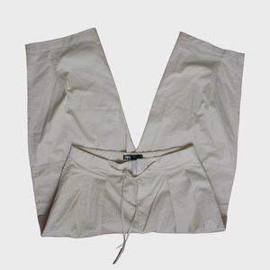 Zara beige cargo pants